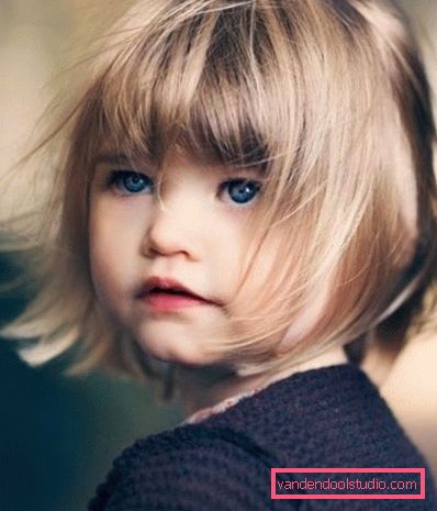 Modni otroški odbitki Trendne otroške frizure za najmlajše