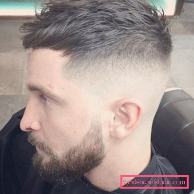 Fade frizura - Fade Hairstyle Men's Fade Haircut - Fotografije in Fade Style Frizure