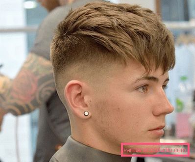 Fade frizura - Fade Hairstyle Men's Fade Haircut - Fotografije in Fade Style Frizure