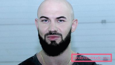 Moške odbitke z brado - fotografije kratkih in dolgih pričesk