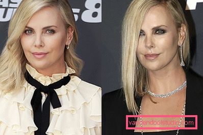 Šarmantne pričeske in odbitki Charlize Theron