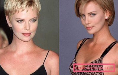 Šarmantne pričeske in odbitki Charlize Theron