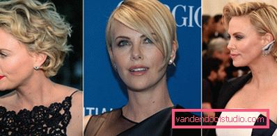 Šarmantne pričeske in odbitki Charlize Theron