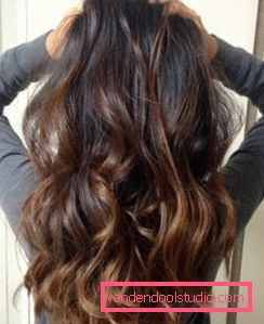 Ombre na temnih laseh Ombre - nov pristop k barvanju las