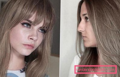 Barva lasnih pepelov - kako barvati pepelno svetlo rjavo barvo las