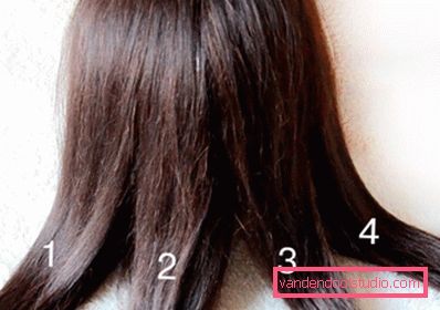 Korak za korakom shema tkanje pletenice iz 4 pramenov - hairstyles s štiritetnimi pletenice