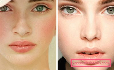 roza blush ličila roza blush ličila