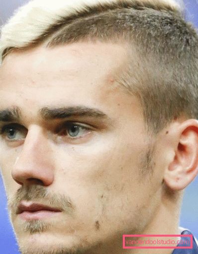 Frizura Antoine Griezmann - kako se je spremenila podoba igralca nogometa