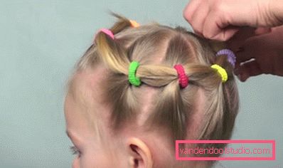 Hairstyle Košarica za dekleta in ženske - fotografija korak za korakom