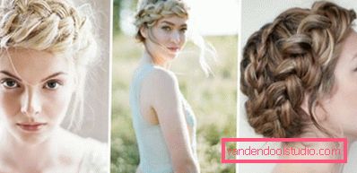 Hairstyle Košarica za dekleta in ženske - fotografija korak za korakom