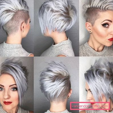 Mohawk frizuro Mogawk frizura - moška in ženska ustvarjalna frizura