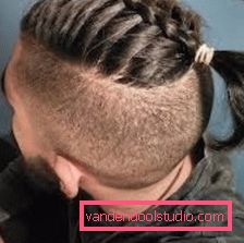 Mohawk frizuro Mogawk frizura - moška in ženska ustvarjalna frizura