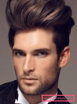 pompadour hairstyle Pričeska Pompadour - nepričakovane možnosti za moške in ženske