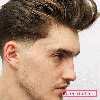 pompadour hairstyle Pričeska Pompadour - nepričakovane možnosti za moške in ženske