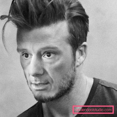 pompadour hairstyle Pričeska Pompadour - nepričakovane možnosti za moške in ženske