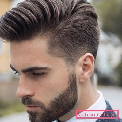 pompadour hairstyle Pričeska Pompadour - nepričakovane možnosti za moške in ženske