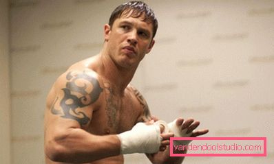 Frizurni igralec Tom Hardy - fotografski odbitki