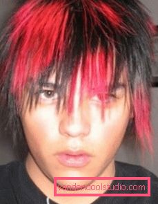 pričeske emo Emo pričeske za fante in dekleta
