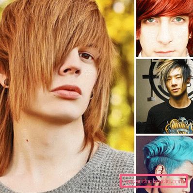 pričeske emo Emo pričeske za fante in dekleta