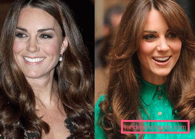 Pričeske Kate Middleton - fotografije vseh stilskih podob vojvodinje