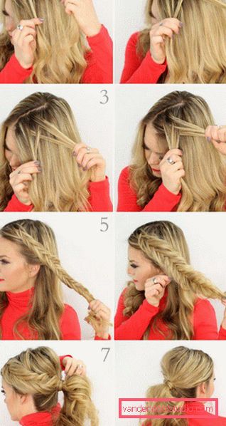 12 elegantnih frizur 8. marca s fotografijami po korakih