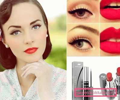dekle z retro make up dekle z retro make up