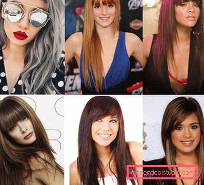 Najbolj modna bangs 2019 - odbitki z Šiška za dolgo