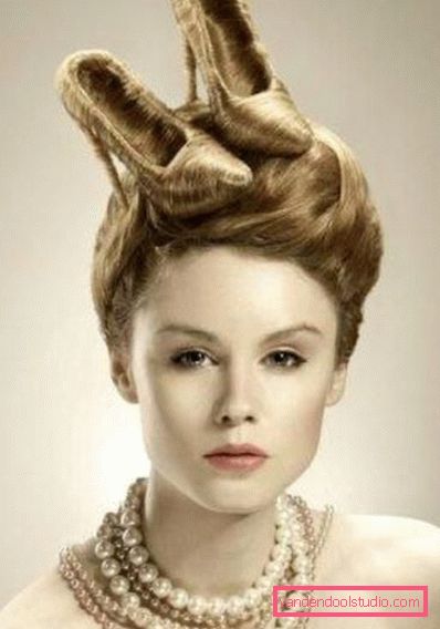Najbolj nenavadne frizure - lepa in izvirna styling.