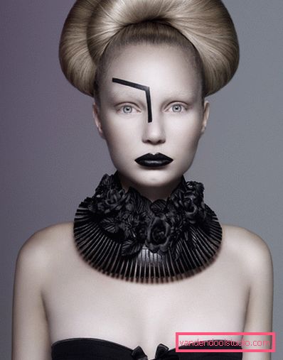 Najbolj nenavadne frizure - lepa in izvirna styling.