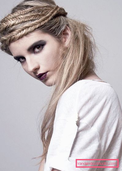Najbolj nenavadne frizure - lepa in izvirna styling.