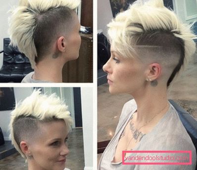 Najbolj nenavadne frizure - lepa in izvirna styling.
