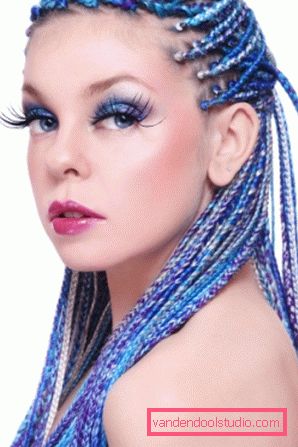 Najbolj nenavadne frizure - lepa in izvirna styling.