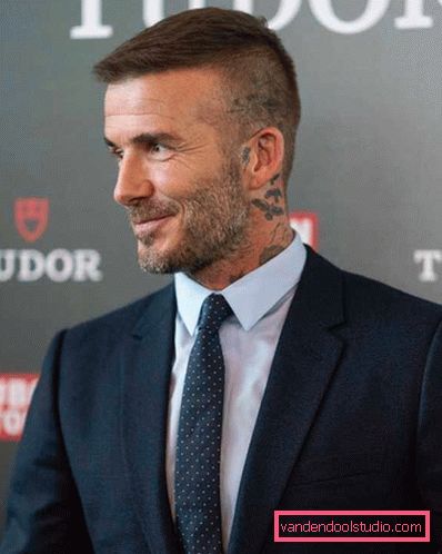 Beckham frizure Najbolj elegantne pričeske Davida Beckhama