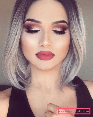 Najbolj modna barva za rezanje las za temne in blond lase