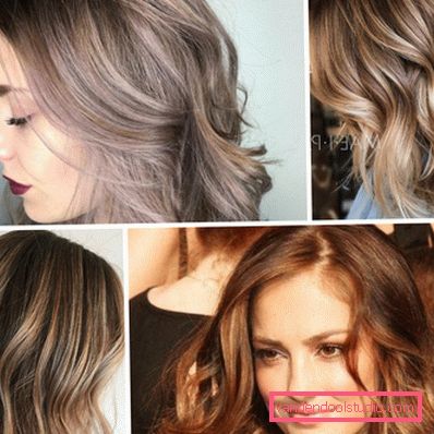 Najbolj modna barva za rezanje las za temne in blond lase