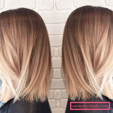 Najbolj modna barva za rezanje las za temne in blond lase