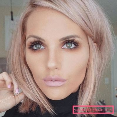 Najbolj modna barva za rezanje las za temne in blond lase