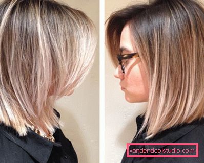 Najbolj modna barva za rezanje las za temne in blond lase