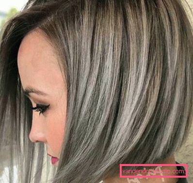 Najbolj modna barva za rezanje las za temne in blond lase