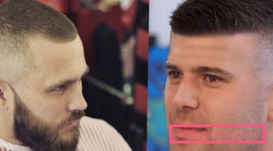 Modelna moška frizura Srednje in kratke moške odbitke - video lekcija za začetnike
