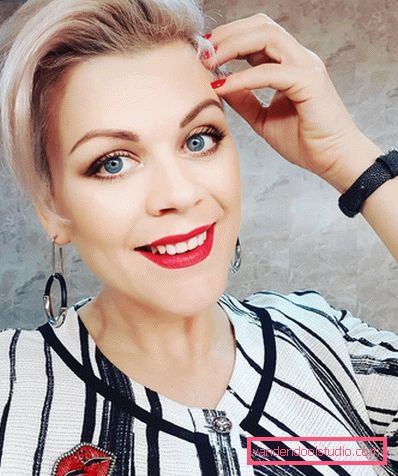 Frizura Sabina Ramp - fotografija las z vseh strani