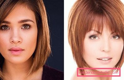 Odbitki za srednje dlake. Modni trendi in klasika - fotografija