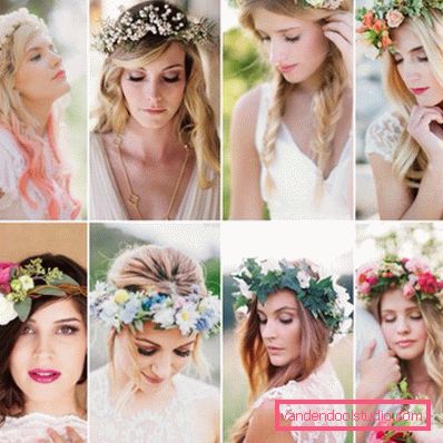 Poročne frizure 2019 - 300 aktualnih fotografij