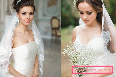 Poročne frizure 2019 - 300 aktualnih fotografij