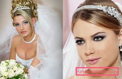 Poročne frizure s tančico - 100 lepih možnosti