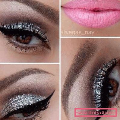 make up s sivimi iskricami make up s sivimi iskricami