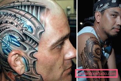 Cyberpunk tetovaže za fante Cyberpunk tetovaže za fante