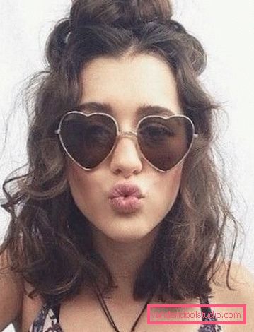 pričeske na kodrastih lasih Možnosti las za kodrasti lasje - top 10 najboljših styling za kodre