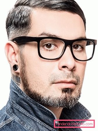 Vrste moških pričesk z ločitvijo