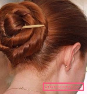 Svinčnikova pričeska Izdelava frizur s svinčnikom - različne ideje za styling na svinčniku
